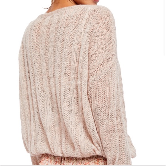 Free People Frappuccino Combo Angel Soft Sweater - Picture 3 of 14